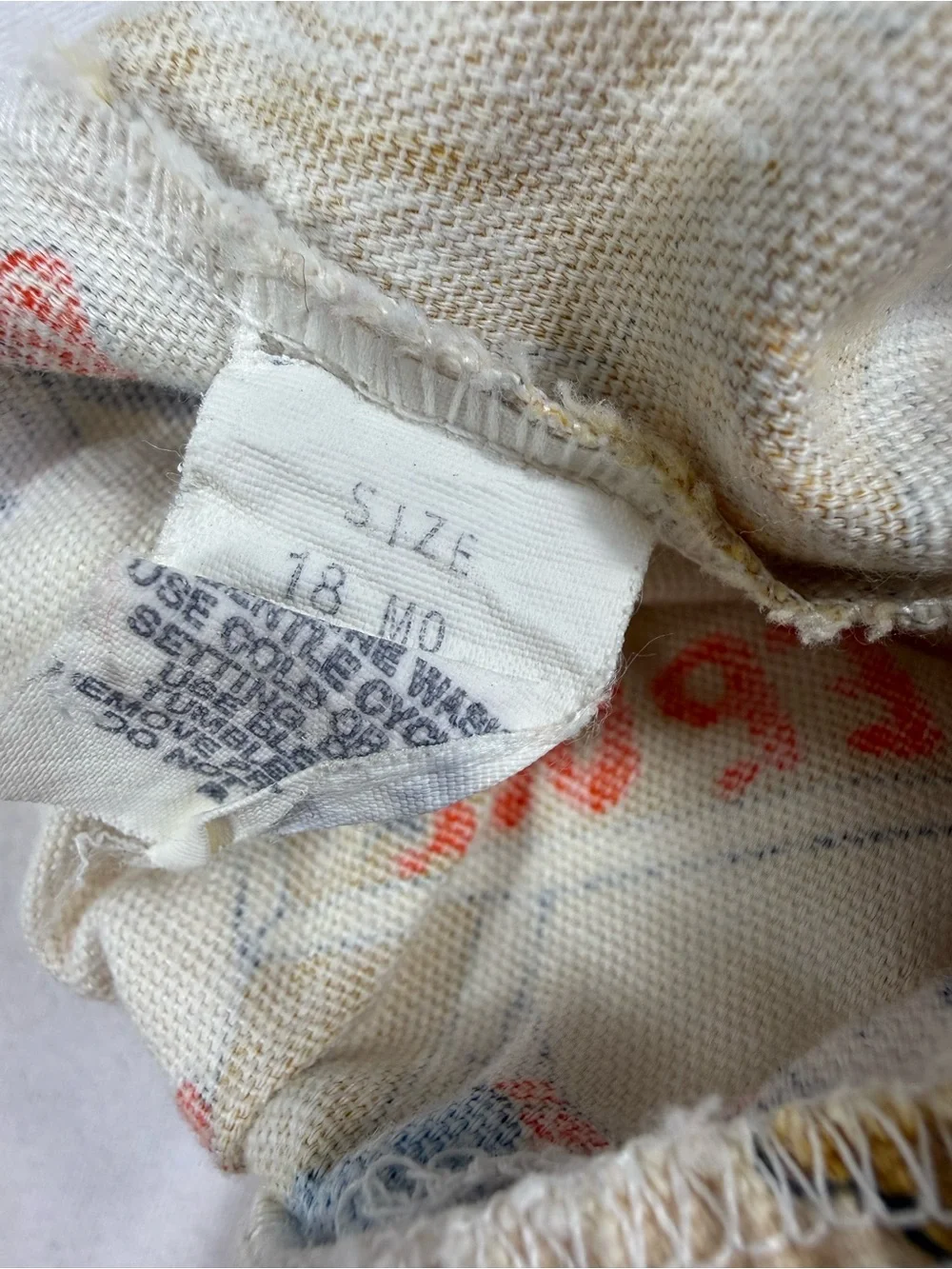 2 pairs of Vintage Infant Overalls- Carters turtle + unbranded painter